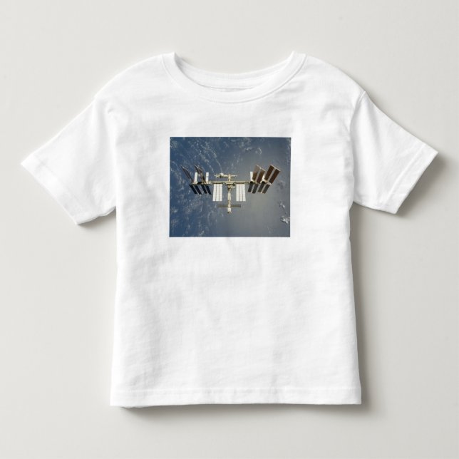 T-shirt Pour Les Tous Petits Station spatiale internationale (Devant)