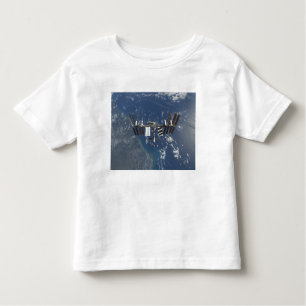 T-shirt Pour Les Tous Petits Station spatiale internationale en orbite 3