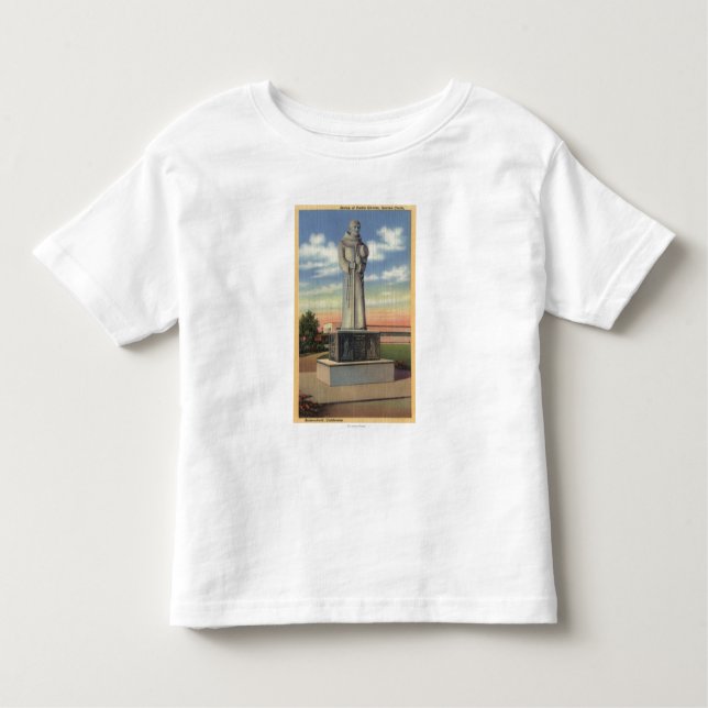 T-shirt Pour Les Tous Petits Statue d'aumônier Garces en cercle de Garces (Devant)