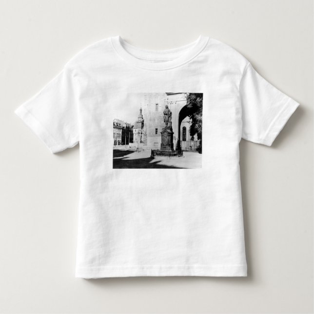 T-shirt Pour Les Tous Petits Statue de Johann Sebastian Bach (Devant)