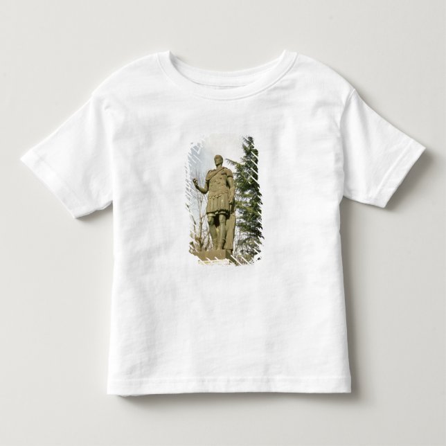 T-shirt Pour Les Tous Petits Statue de Jules César (Devant)