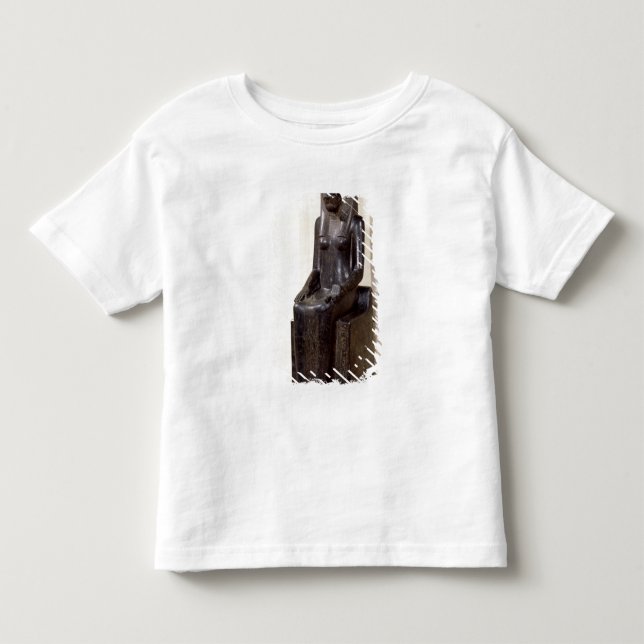 T-shirt Pour Les Tous Petits Statue de la déesse lion-dirigée Sekhmet (Devant)