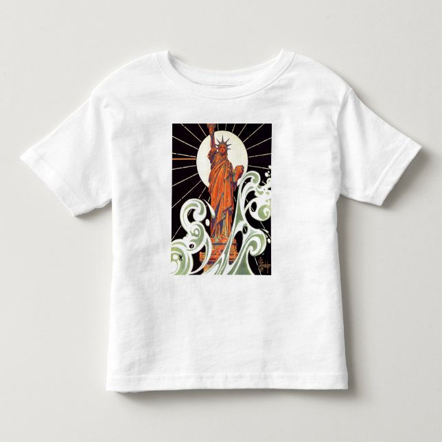T-shirt Pour Les Tous Petits Statue de la Liberté (Devant)
