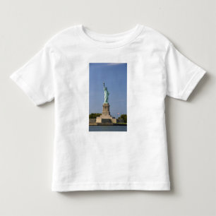 T-shirt Pour Les Tous Petits Statue de la Liberté sur l'île de Liberty à New