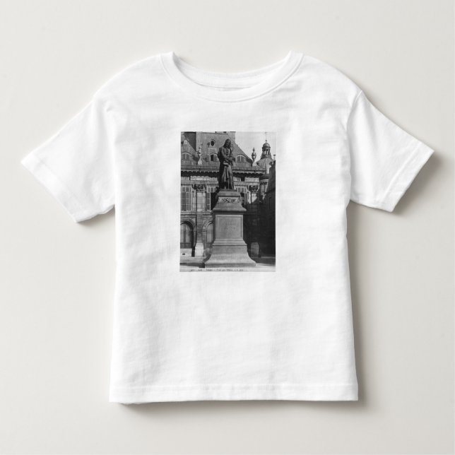 T-shirt Pour Les Tous Petits Statue de Voltaire (Devant)