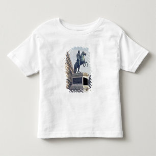 T-shirt Pour Les Tous Petits Statue équestre du Roi Louis XIV (1816-22) (bro