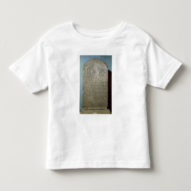 T-shirt Pour Les Tous Petits Stela commémorant l'enterrement des api (Devant)