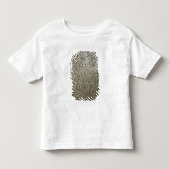 T-shirt Pour Les Tous Petits Stela commémorant l'enterrement des api (Devant)