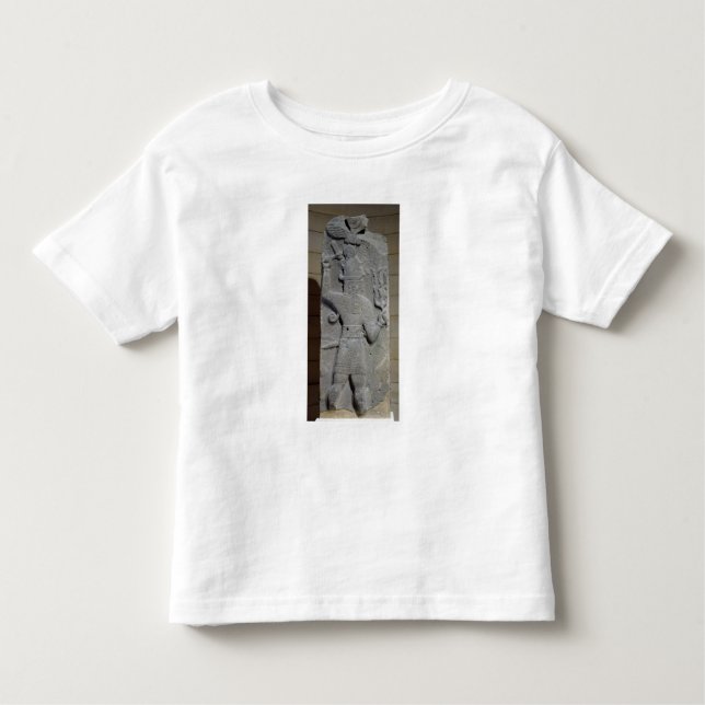 T-shirt Pour Les Tous Petits Stela de Teshub, un dieu syrien de tempête (Devant)
