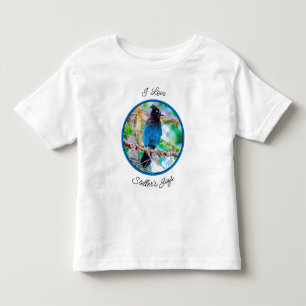 T-shirt Pour Les Tous Petits Steller's Jay - Photographie originale