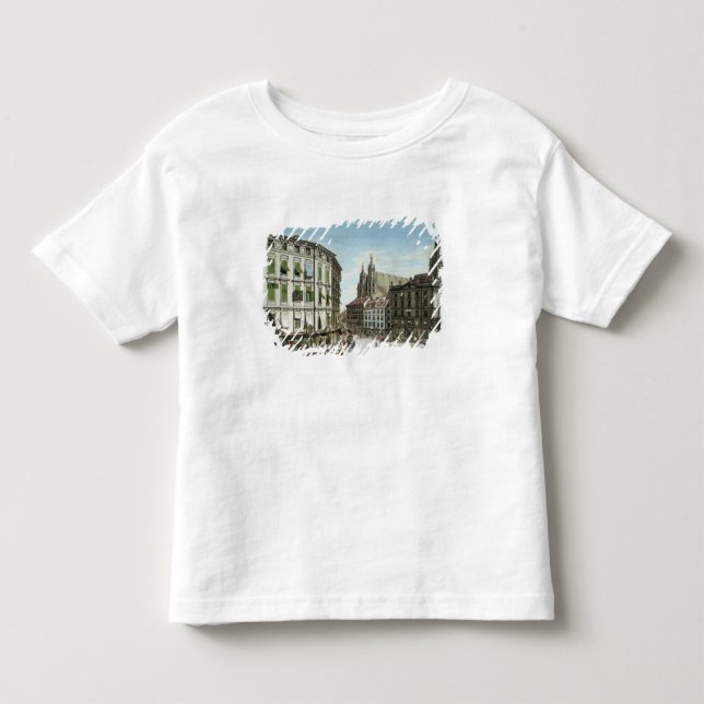 T-shirt Pour Les Tous Petits Stock-im-Eisen-Platz, avec St Stephan (Devant)