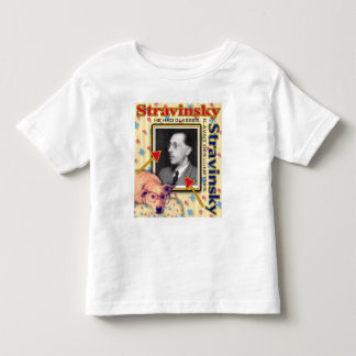 T-shirt Pour Les Tous Petits Stravinsky - il a eu des verres