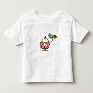T-shirt Pour Les Tous Petits Sucres de cupcake Votre Jour