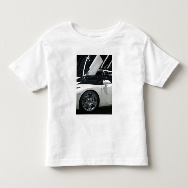 T-shirt Pour Les Tous Petits SUISSE, GENÈVE : 75e édition annuelle de l'Auto-au (Devant)