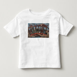 T-shirt Pour Les Tous Petits Sulphur Springs chaud, le Colorado