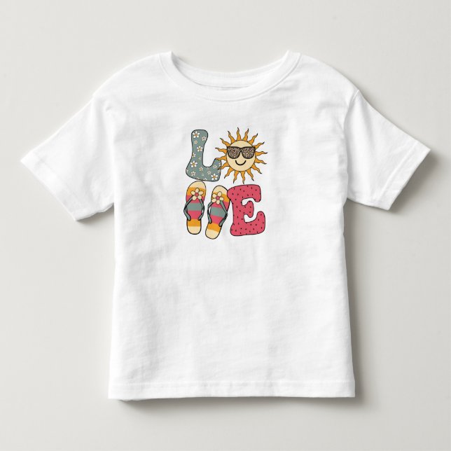 T-shirt Pour Les Tous Petits Summer Lovin (Devant)