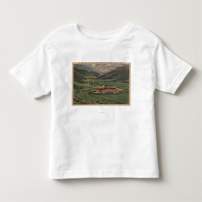T-shirt Pour Les Tous Petits Sun Valley, IDView de loge de Sun Valley (Devant)