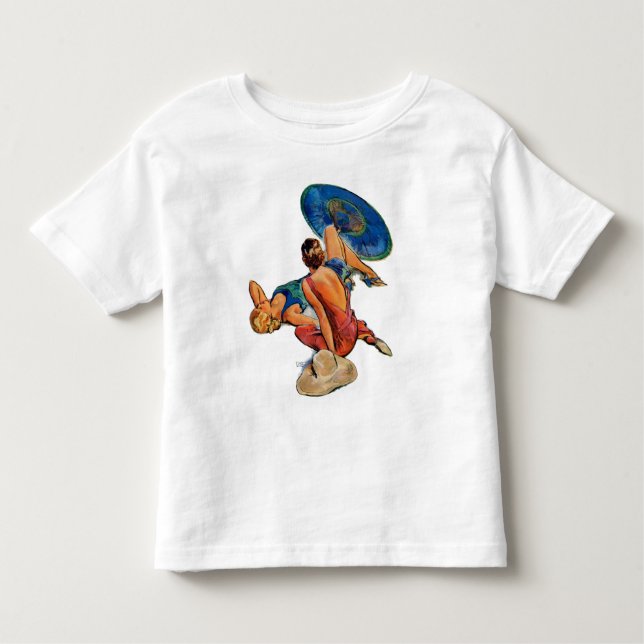 T-shirt Pour Les Tous Petits Sunbathers (Devant)