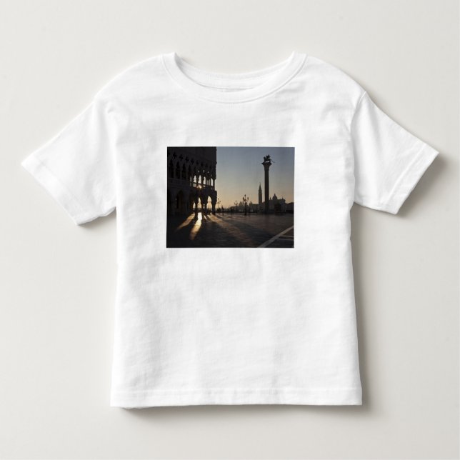 T-shirt Pour Les Tous Petits Sunrise sur la Plaza San Marco (Devant)