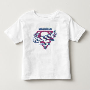 T-shirt Pour Les Tous Petits Supergirl Metropolis Sports Athlétisme Graphique