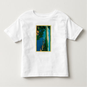 T-shirt Pour Les Tous Petits Sur la jante de la commande du monde à San