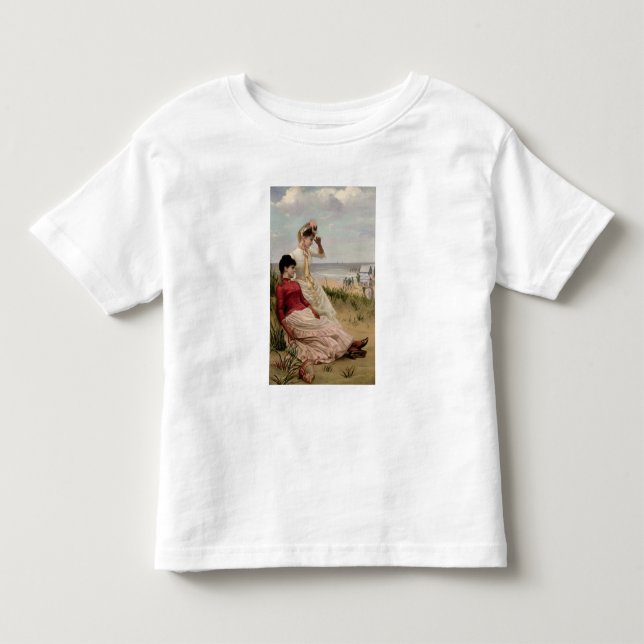 T-shirt Pour Les Tous Petits Sur la plage (Devant)