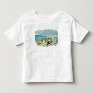 T-shirt Pour Les Tous Petits Sur la plage