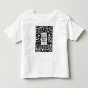 T-shirt Pour Les Tous Petits 'Sur l'origine et l'histoire de Typography