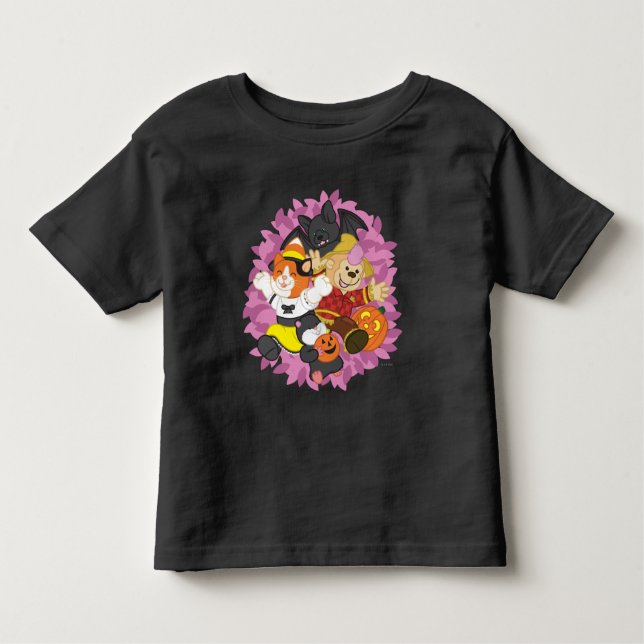T-shirt Pour Les Tous Petits Surprise d'animaux familiers de Webkinz Halloween (Devant)