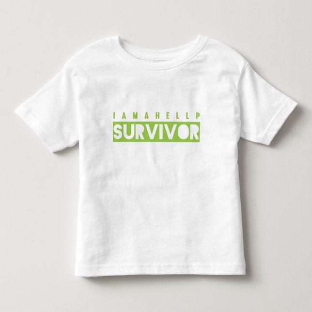 T-shirt Pour Les Tous Petits Survivant de HELLP (Devant)