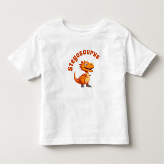 T-shirt Pour Les Tous Petits Süßes Stegosaure