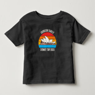 T-shirt Pour Les Tous Petits Sydney Australie Opera House Trip Custom