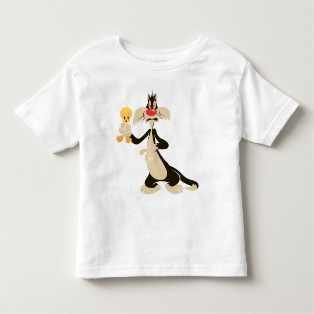 T-shirt Pour Les Tous Petits SYLVESTER™ avec TWEETY™ (Devant)