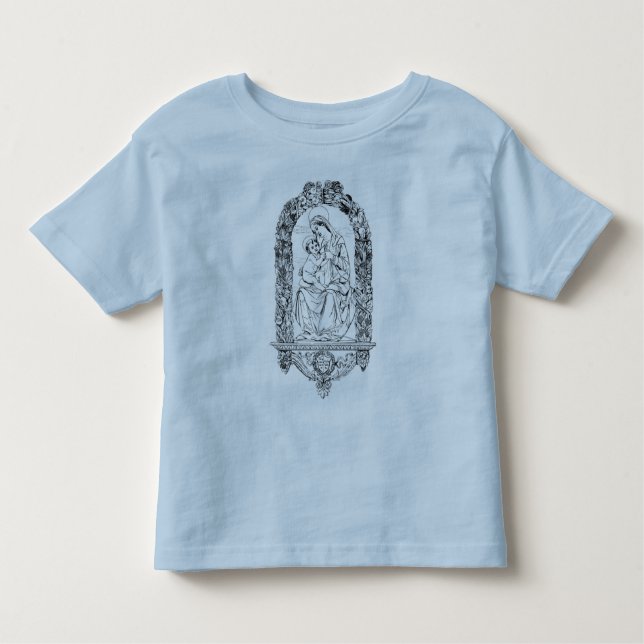 T-shirt Pour Les Tous Petits Symboles chrétiens Chemise de Toddler (Devant)