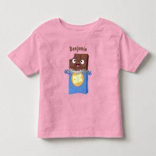 T-shirt Pour Les Tous Petits Sympa chocolat chocolat bonbon bar personnage de d