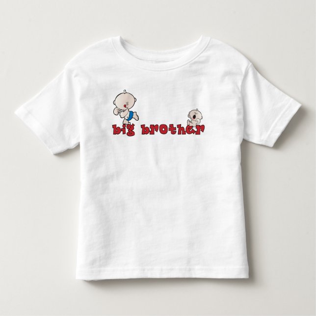T-shirt Pour Les Tous Petits T. grand frère (Devant)