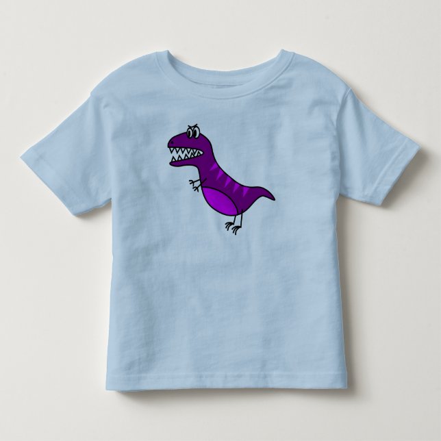 T-shirt Pour Les Tous Petits T-rex (Devant)