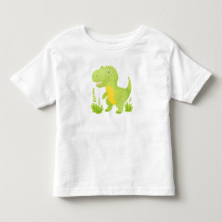 T-shirt Pour Les Tous Petits T-Rex Heureux