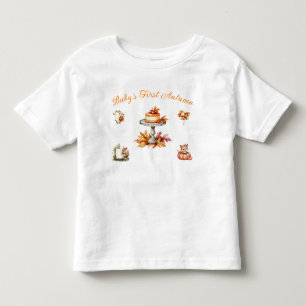 T-shirt Pour Les Tous Petits -T-Shirt Autumn Baby shower Jersey