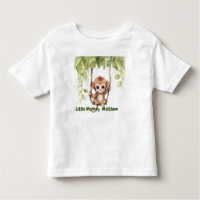 T Shirt Little Monkey Toddler