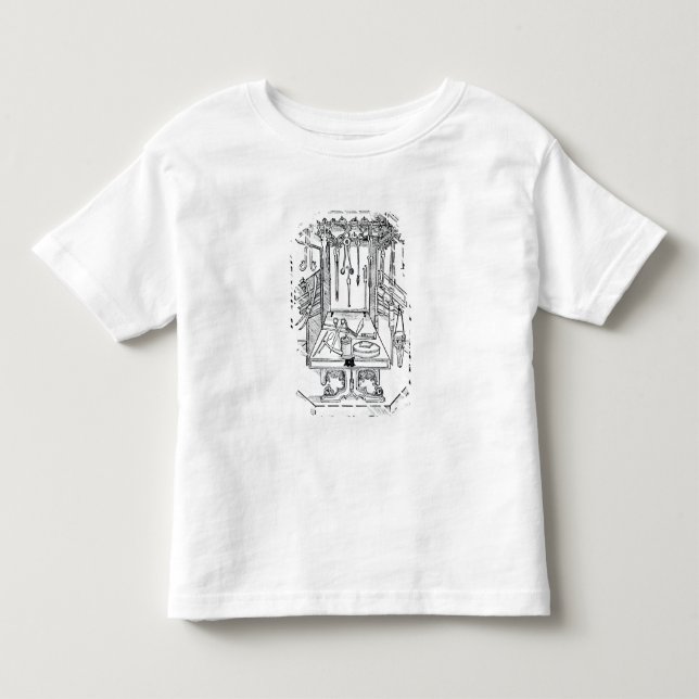 T-shirt Pour Les Tous Petits Table d'opération et instruments chirurgicaux, du (Devant)