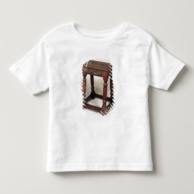 T-shirt Pour Les Tous Petits Tabouret commun (Devant)