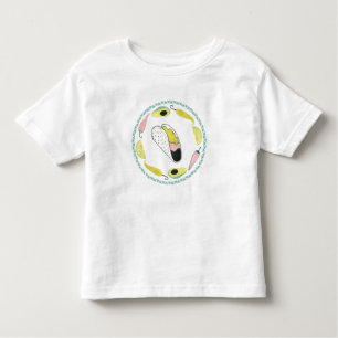 T-shirt Pour Les Tous Petits Taco à propos d'amour   Taco Element Circle