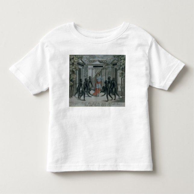 T-shirt Pour Les Tous Petits Tamino joue la flûte magique (Devant)