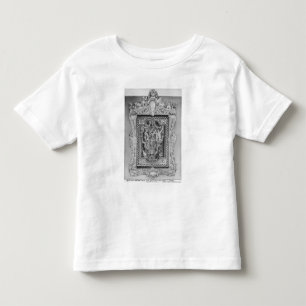 T-shirt Pour Les Tous Petits Tapisserie du manteau des bras de la famille