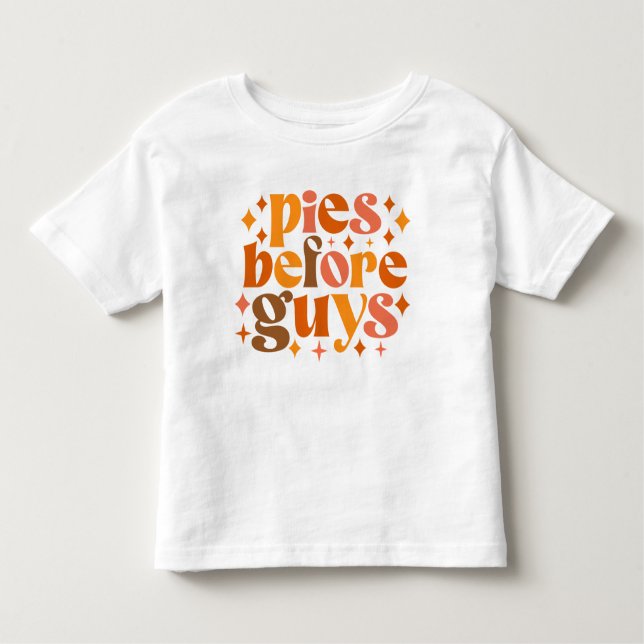 T-shirt Pour Les Tous Petits Tartines avant les gars (Devant)