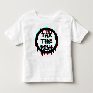 T-shirt Pour Les Tous Petits Taxe Le Riche Original