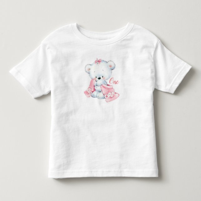 T-shirt Pour Les Tous Petits Teddy Bear (Devant)