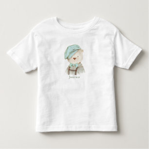T-shirt Pour Les Tous Petits Teddy Bear Nom personnalisé