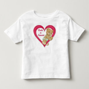 T-shirt Pour Les Tous Petits Teddy Heart